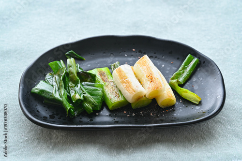 焼いた松本一本ねぎ