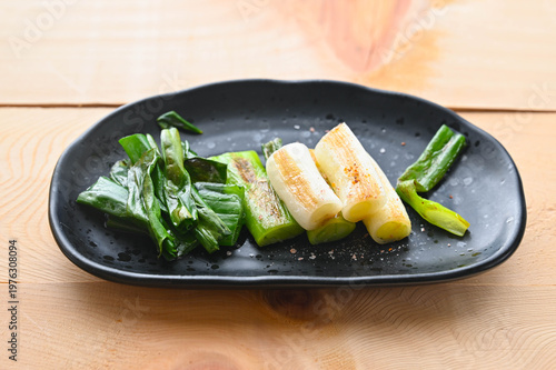 焼いた松本一本ねぎ