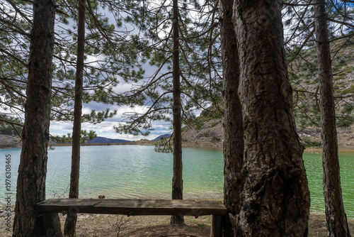Albania mountains lake 