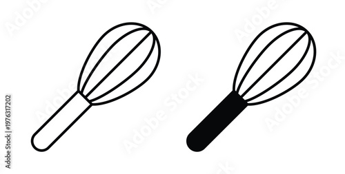 Beater icon vector illustration logo design in clipart and strokes