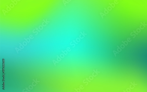 Refreshing abstract gradient with teal blue and vibrant lime green.