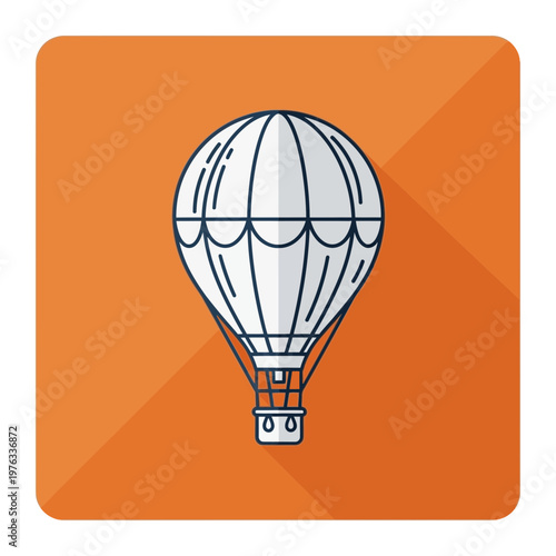 Hot air balloon flight vehicle transport.