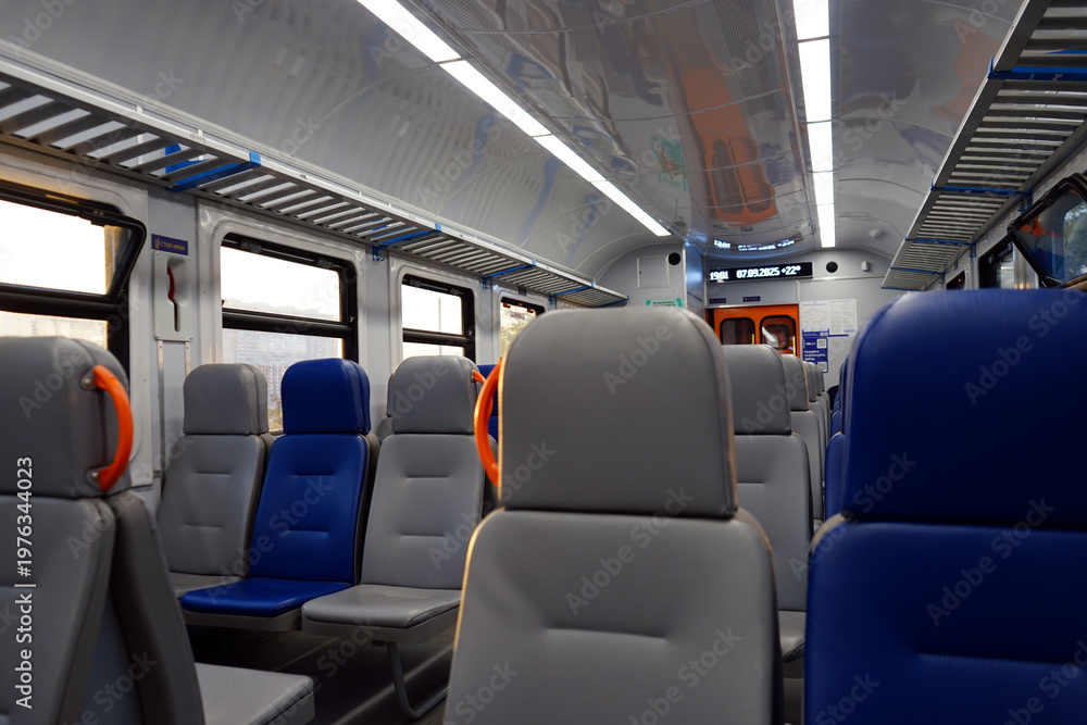 Obraz premium interior of a train