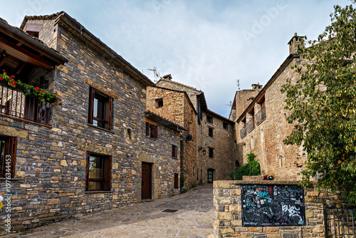 The medieval village of Ainsa in Spain belongs to the region of El Sobrarbe