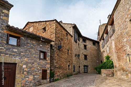 The medieval village of Ainsa in Spain belongs to the region of El Sobrarbe