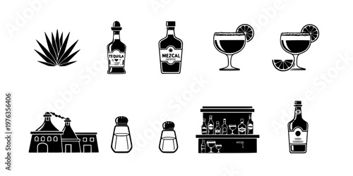 Tequila Mezcal Tasting Cup Silhouette