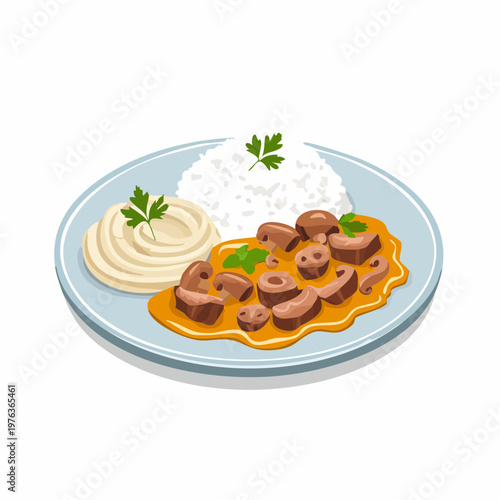 Beef Stroganoff