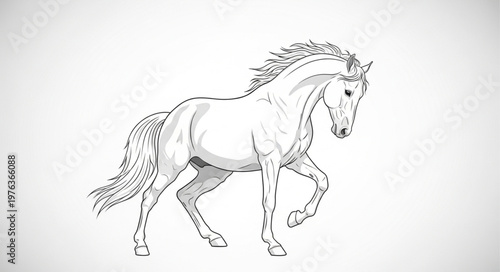 horse vector illustration