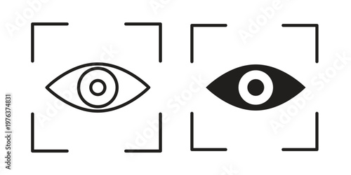 Trackability icon set, logo vector eps10