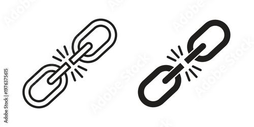 Weak icon set, logo vector eps10