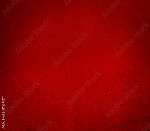 Red textured concrete wall background