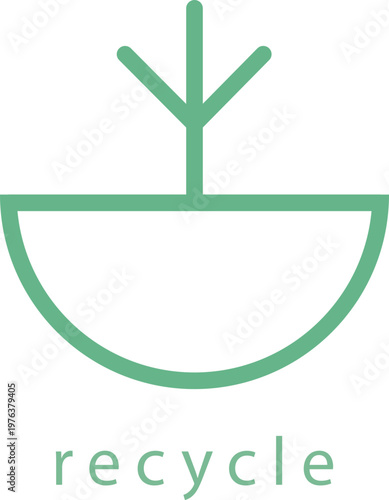 5R Zero Waste Icon  Vector Refuse Reduce Reuse Recycle Rot Green