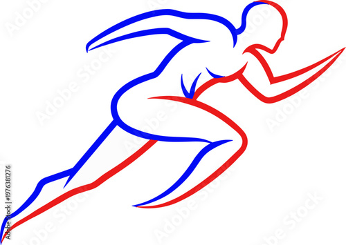 Technical activewear fashion flat sketches, athletic apparel vector set with jacket and leggings, sportswear design templates for manufacturing