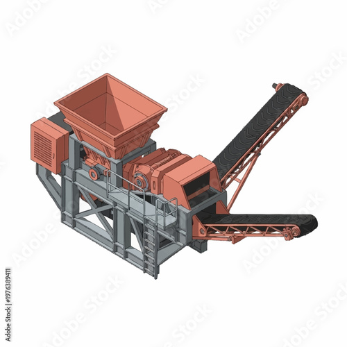 Industrial Crusher Machine Equipment.