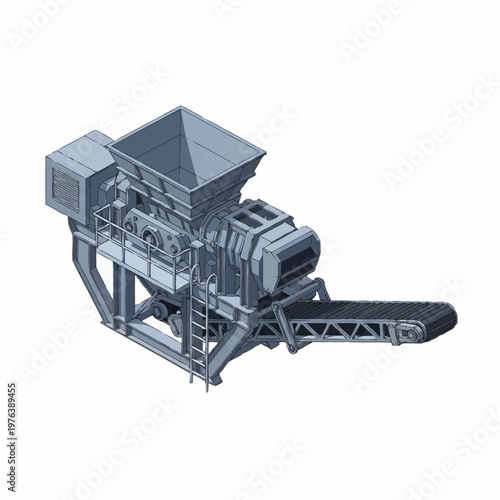 Industrial Crusher Machine Equipment.