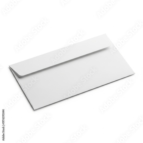 Modern minimalist architectural model box with sloped roof design
