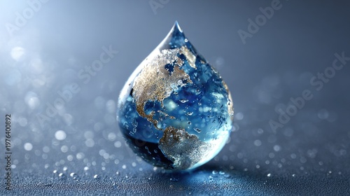 Tear Drop of Earth