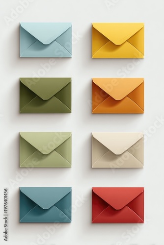 Colorful Envelope Set