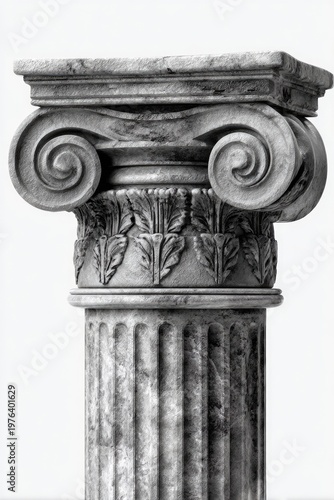Ancient Stone Greek Style Column