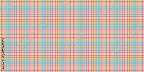 Mens shirt pattern check plaid, oriental fabric textile seamless. Room tartan texture vector background in amber and teal colors.