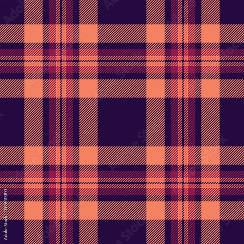 Plaid pattern optimized for lookbooks and fashion catalogs. Strong tartan rhythm highlights womens s. Vector scalability enables size freedom.