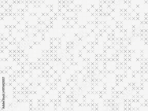 Pixel Cross Stitch Pattern Traditional Textile Design