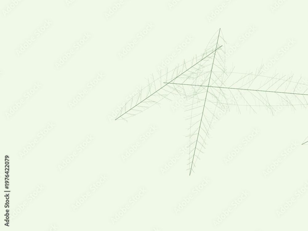 Fototapeta premium Leaf Vein Branch Pattern Natural Plant Design Wallpaper