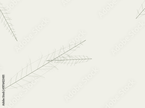 Botanical Leaf Vein Network Natural Organic Pattern Background