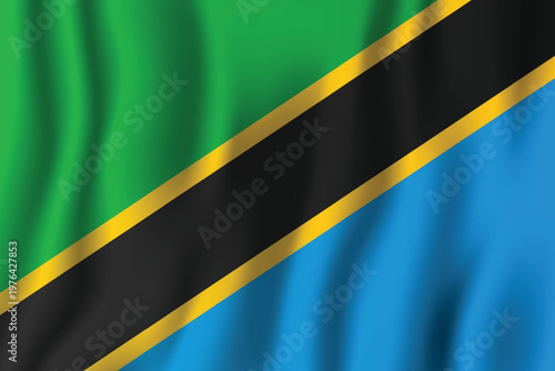 Flag of tanzania a vibrant tri color representation of national identity