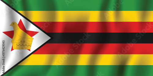 The national flag of zimbabwe a symbol of freedom and national identity