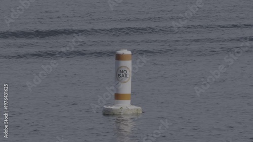 Wallpaper Mural Maritime Navigation Buoy Floating in Open Water Torontodigital.ca