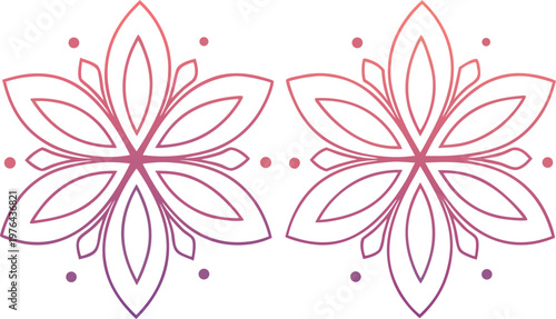 Minimal ink blot shapes with smooth edges and subtle gradient abstract