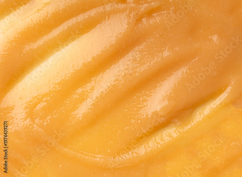 Foto Applesauce texture, fruit puree, apple sauce