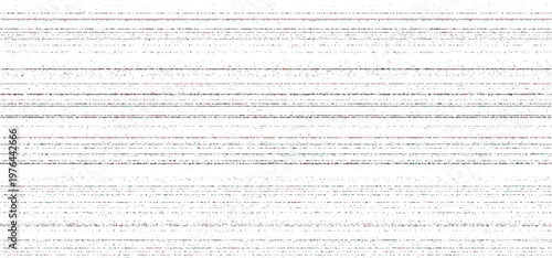 Static TV Noise Texture with Vintage Glitch Effect. Screen Interference Pattern for Retro Video Overlay. Black and White Digital Grain Background.