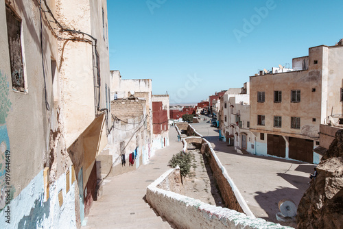 Konstfotografi View of Sefrou town, known for its traditional crafts and cherry festival near F