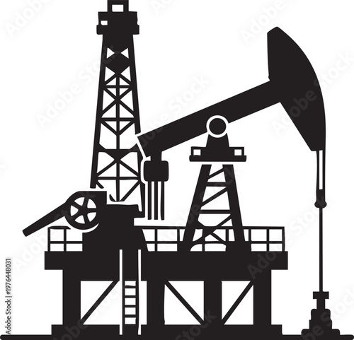 Black silhouette of a great white shark swimming with predator wildlife silhouette swimming dangerous