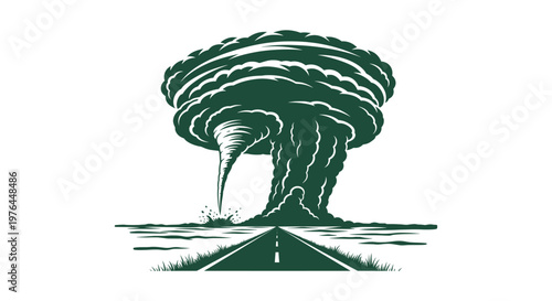 Intricate Orange Dreamcatcher Illustration with Feathers and Beads on a Cream Background Vector