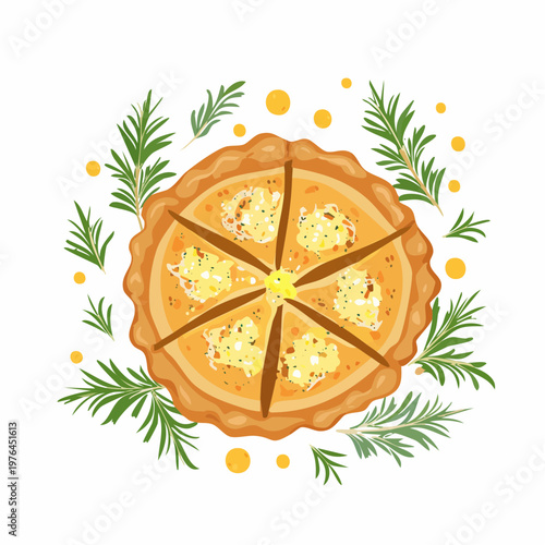 Banitsa mit Käsefüllung