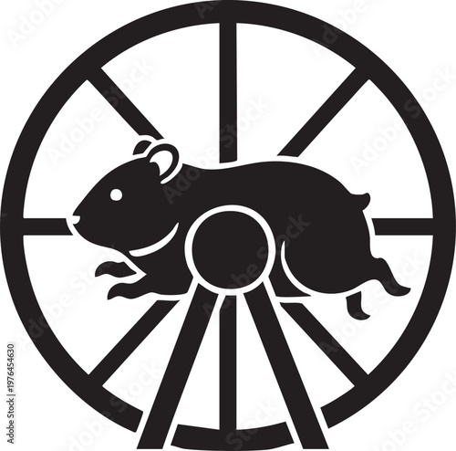 Abstract tribal style mask or helmet silhouette illustration with silhouette abstract mysterious ornament