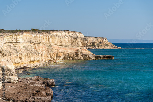 Bozcaada, Çanakkale Castle, town center architecture and environmental details, wind turbines located on the west of the island.