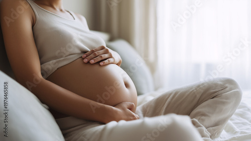 Pregnant Woman Resting at Home, Close Up of Baby Bump, Maternity Wellness, Motherhood, Prenatal Care, Comfortable Pregnancy Lifestyle Interior a pregnant woman resting comfortably Free Download Pregnant Woman Resting at Home, Close Up of Baby Bump, Maternity Wellness, Motherhood, Prenatal Care, Comfortable Pregnancy Lifestyle Interior a pregnant woman resting comfortably - GFXLoad