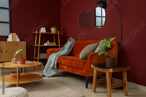 Interior of stylish living ...