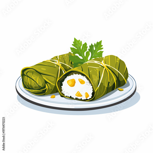 Sarmi gefüllte Weinblätter