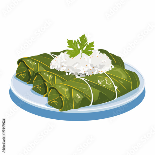 Sarmi gefüllte Weinblätter