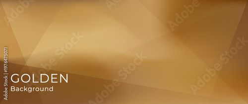 Luxury golden abstract background. Soft gradient layers and subtle geometric shapes. Elegant beige gold texture for premium branding, corporate design, business presentations and luxury packaging