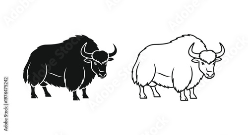 Yak vs Yak Wool Comparison Guide Vector