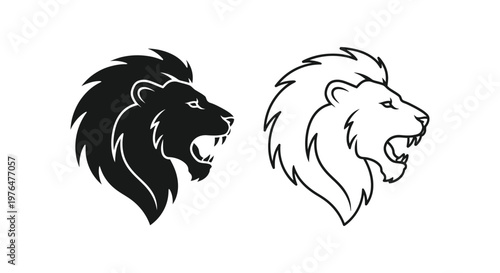 Bold Lion Logo Designs Powerful Symbols for Brands Vector