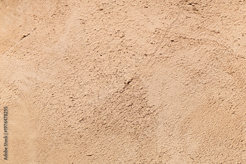 Closeup view of beige clay ...