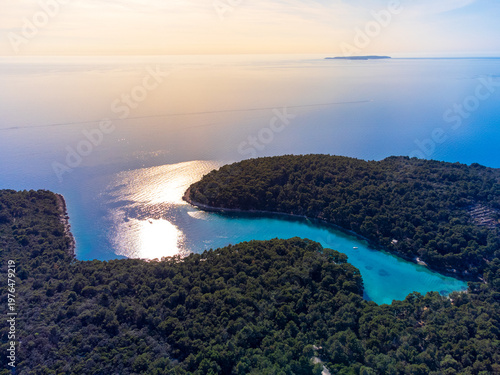 Krivica Bay, Mali Losinj, Croatia in spring