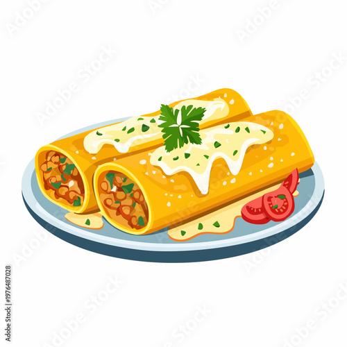 Enchiladas überbacken